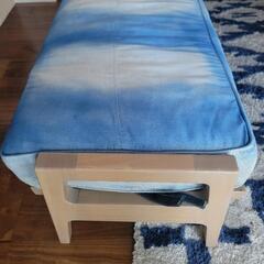 wtw  デニム　ダイニングベンチ
