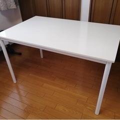 テーブル　120×75×72  ホワイトテーブル