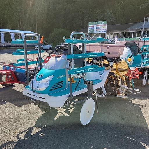 クボタ　5条植え　ロータリー式　施肥機