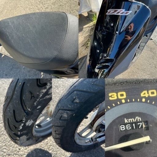 ☆AF27ディオ快速2スト^_^バッテリー・シート・カウルなど新品交換^_