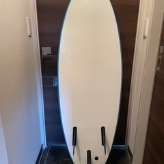 未使用 サーフボード キッズ happy surfboard ブルー