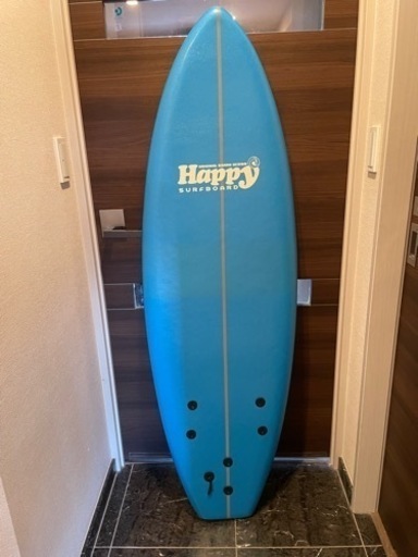 未使用 サーフボード キッズ happy surfboard ブルー