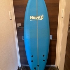 未使用　サーフボード　キッズ　happy surfboard ブルー
