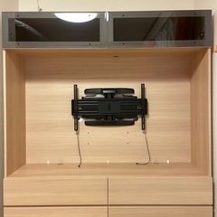 パモウナ 壁掛けテレビボード 1600mmGUCCI グッチ直営店購入ブラック 