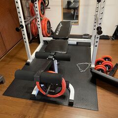 マーシャルワールドスーパーパワーラックB17他ホームジムセット