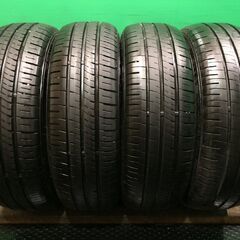 DUNLOP ENASAVE EC204 185/60R15 15インチ 夏タイヤ 4本 20～21年製 バリ