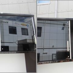 JM17517)食器棚/キッチンボード 入江木工 上下分離可能 コンセント通電確認済み 幅：約117cm 高さ：約200cm 奥行：約48cm 中古品【取りに来られる方限定】