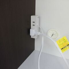 JM17517)食器棚/キッチンボード 入江木工 上下分離可能 コンセント通電確認済み 幅：約117cm 高さ：約200cm 奥行：約48cm 中古品【取りに来られる方限定】