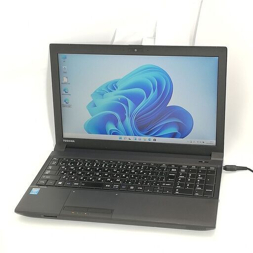 送料無料 ノートパソコン Windows11 15.6型 東芝 B554/L 中古良品 第4世代 i5 8GB 高速SSD DVD 無線LAN Bluetooth Webカメラ Office