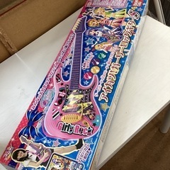 美原店　アイカツ! ガーリーロックギターS  本体と箱、ストラップのみ