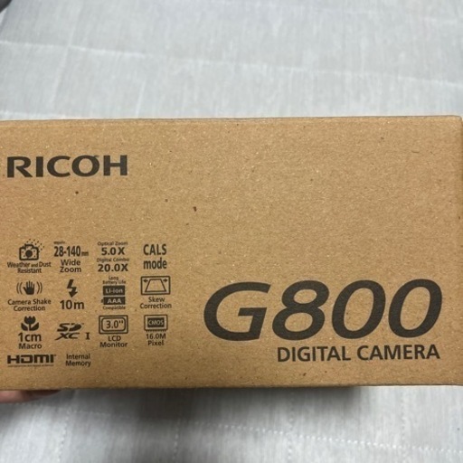 Ricoh g800（デジカメ）