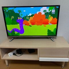 テレビ+テレビスタンド+電気コード