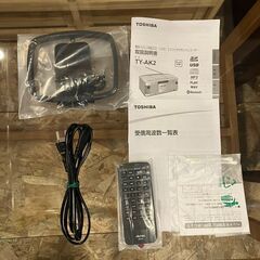 TOSHIBA 東芝 ラジオカセットレコーダー ラジカセ TY‐AK2 FM AM SD USB