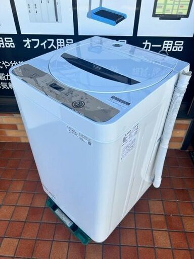 ■2020年製　シャープ　全自動電気洗濯機　ES-GE6E-T■6.0kg