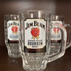 JIM BEAMグラス3個セット