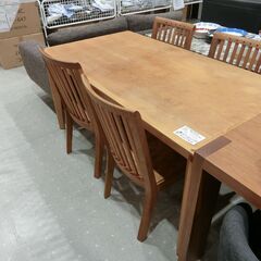  ダイニング5点セットBOSCOシリーズ 朝日木材加工【モノ市場東海店】141