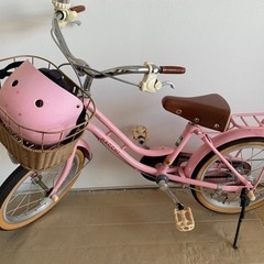 子供用自転車　3歳-6歳　ピンク
