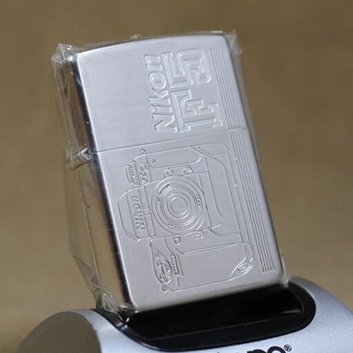 ★配送可能★　1996年製未使用品Zippo/ジッポーライター　Nikon/F5発売記念限定Zippo