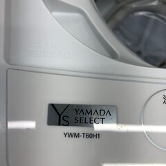 ★ジモティ割あり★ YAMADA 洗濯機 YWM-T60H1 6.0kg 22年製 動作確認／クリーニング済み SJ2968