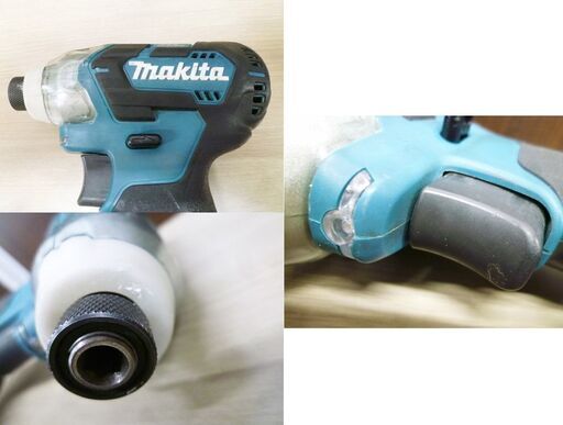 makita 充電式インパクトドライバ 10.8V TD111D 青 本体のみ 動作確認済み 中古 電動工具 マキタ 苫小牧西店