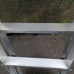 美品□ピカコーポレーション【2SWA-40A 】プッシュアップ式2連はしご