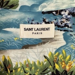 SAINT LAURENT】16SS アロハシャツ ハワイアンシャツ レーヨン