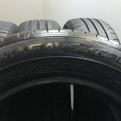 DUNLOP ENASAVE EC300+ 205/60R16 16インチ 夏タイヤ 4本 22年製 バリ溝 90系ヴォクシー 新車装着タイヤ　(TF045)  クレジットカード QR決済可能