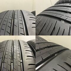 DUNLOP ENASAVE EC300+ 205/60R16 16インチ 夏タイヤ 4本 22年製 バリ溝 90系ヴォクシー 新車装着タイヤ　(TF045)  クレジットカード QR決済可能