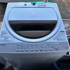 岐阜市周辺送料込み-東芝 全自動洗濯機 6kg