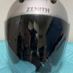 ZENITH ジェットヘルシルバー　XL