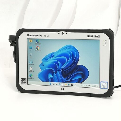 送料無料 7型 タブレット Panasonic TOUGHPAD FZ-M1F150JVJ 中古超美品 CoreM5-6Y57 4GB 高速SSD 無線 Bluetooth Webカメラ Windows11 Office
