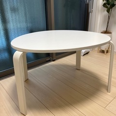 IKEA ローテーブル 一人暮らし ホワイト 白 