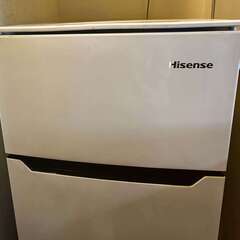 【ネット決済】ハイセンス 小型 冷蔵庫67L 幅48.1cm 9...