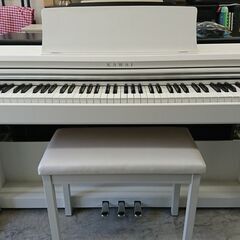 電子ピアノ KAWAI カワイ KDP75W 2021製 動作品