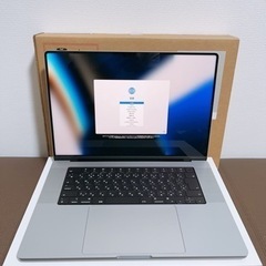 MacBook Pro 16インチ M1 512GB シルバー ...