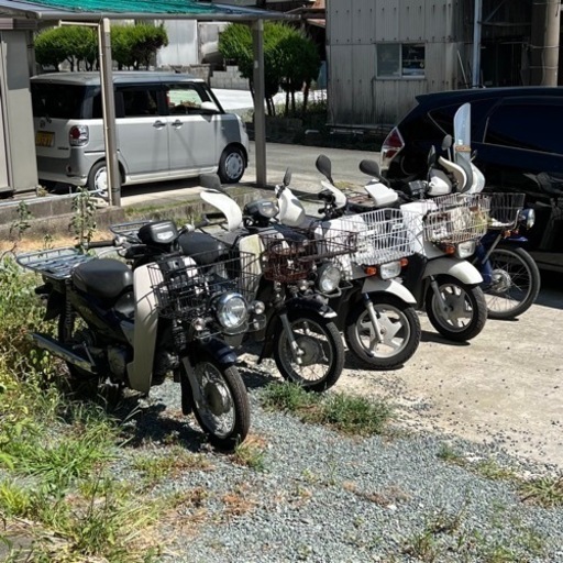 5台セット AA01 AA04 UA06J UA08J カブ スーパーカブ ギア 、