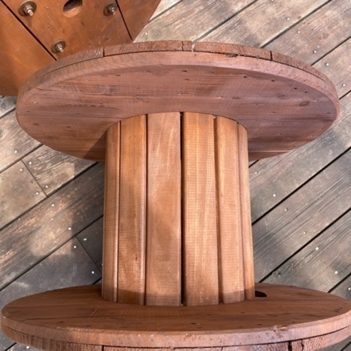 ガーデニングテーブル・サイドテーブル等/電線ドラム・ケーブルドラム・木製ドラム