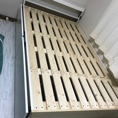 新品手作り品セミダブル収納式ベット(決まりました)
