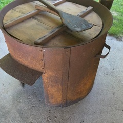炊き出し　大鍋　竈門　昭和レトロ　