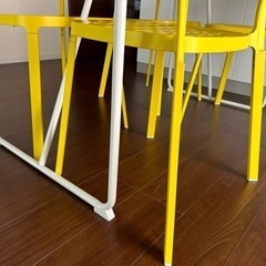 商談中 IKEA ダイニングテーブル 椅子 セット 4人掛け