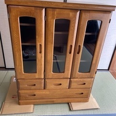 昭和レトロ　食器棚　キッチンボード　昭和家具