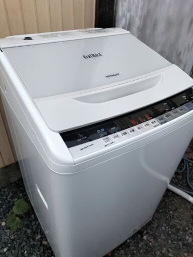 日立（HITACHI）BW-V70A系　ビートウォッシュ 全自動洗濯機 7.0K 2017年製