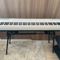 【取りに来て頂ける方🙇‍♀️】YAMAHA P-125WH + ...