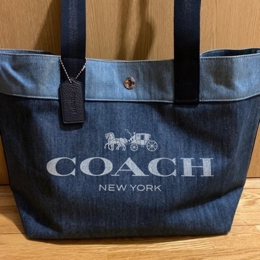 coach コーチ　デニム　トートバッグ