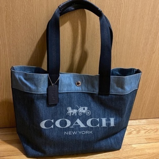 coach コーチ　デニム　トートバッグ