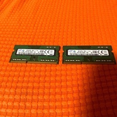 Samsung メモリ　DDR3 12800S 4GB✖️2枚