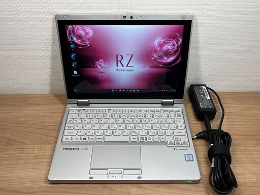美品＞　超軽量 Panasonic CF-RZ6コンパクト８GB/SSD256 /i5 タッチパネル　office Win11