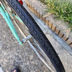 🗾🗾  WEEKENDBIKE  クロスバイク  700x28c  青  サドル  新品  7変速  後ろタイヤ  新品  配達可能