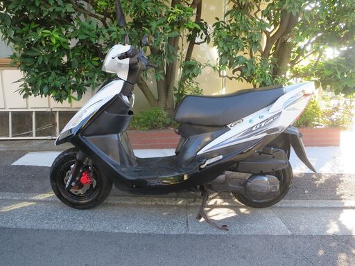 SYM GT125EFI 実働中古車 バッテリーフル充電済み 駆動系新品交換済み