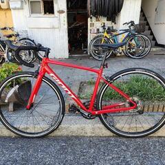 ♨️♨️ GIANT ロードバイク 700c 赤 2x8変速 美品 配達可能